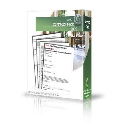 Construction Contractor - Contracts and Forms